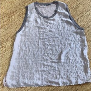 Zara silky top sleeveless NWOT